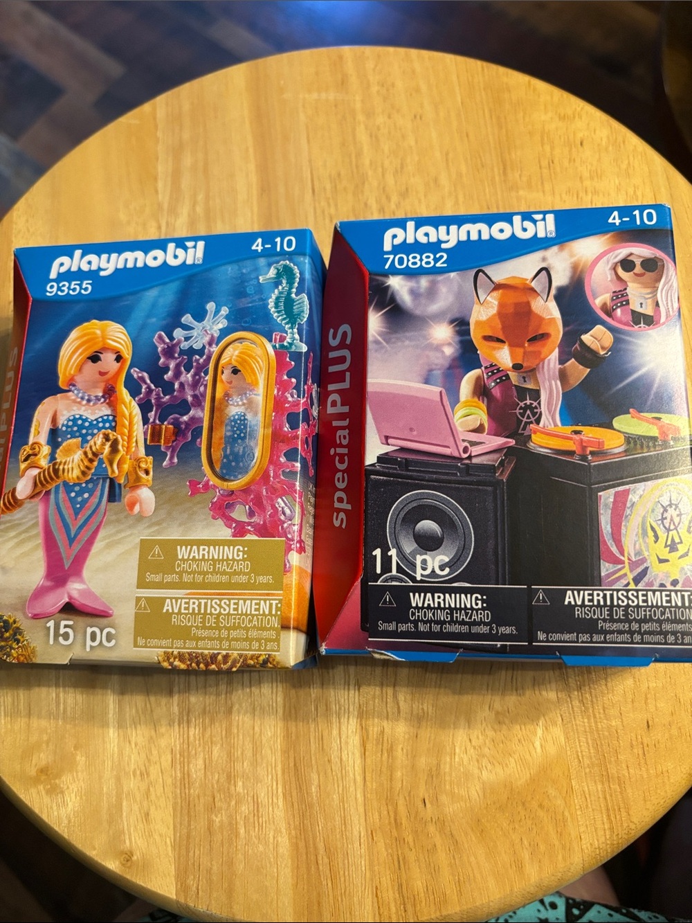 Playmobil Mermaid & DJ Playset Duo - Blue, Pink, Orange